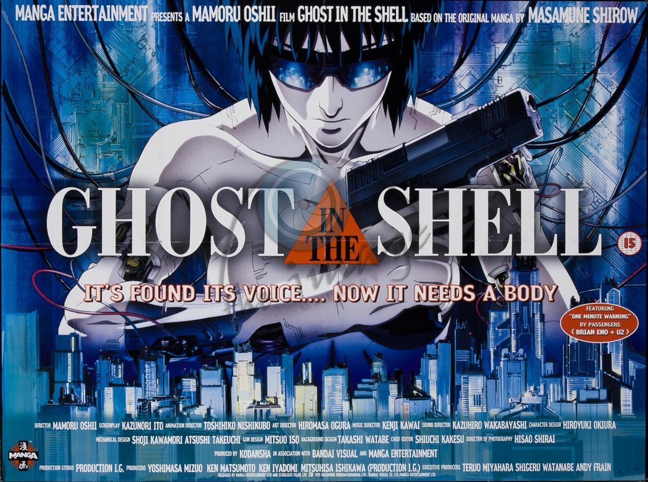 Ghost In The Shell 1995 phim cyberpunk elle man 0420