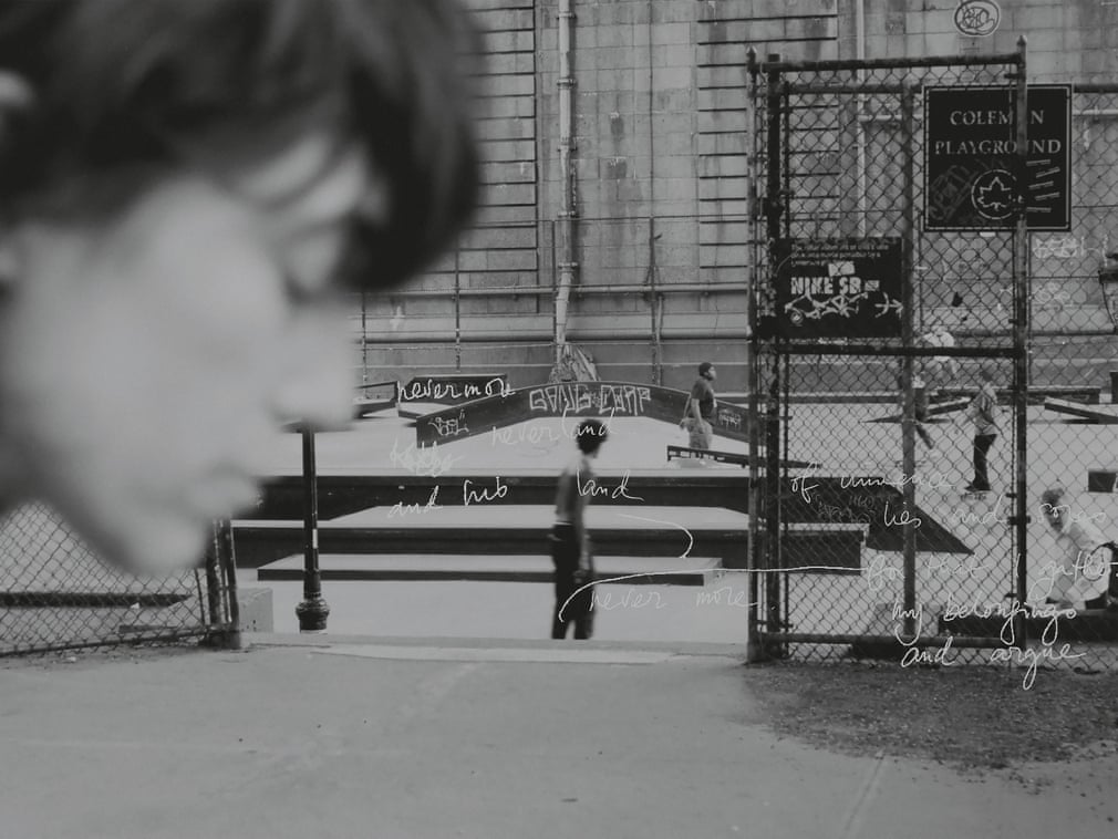 Self-portrait Lower East Side Coleman Skate-park New York - elle man