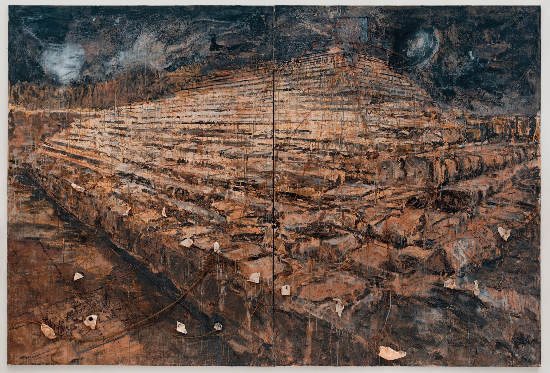 Tác phẩm Osiris and Isis của Anselm Kiefer