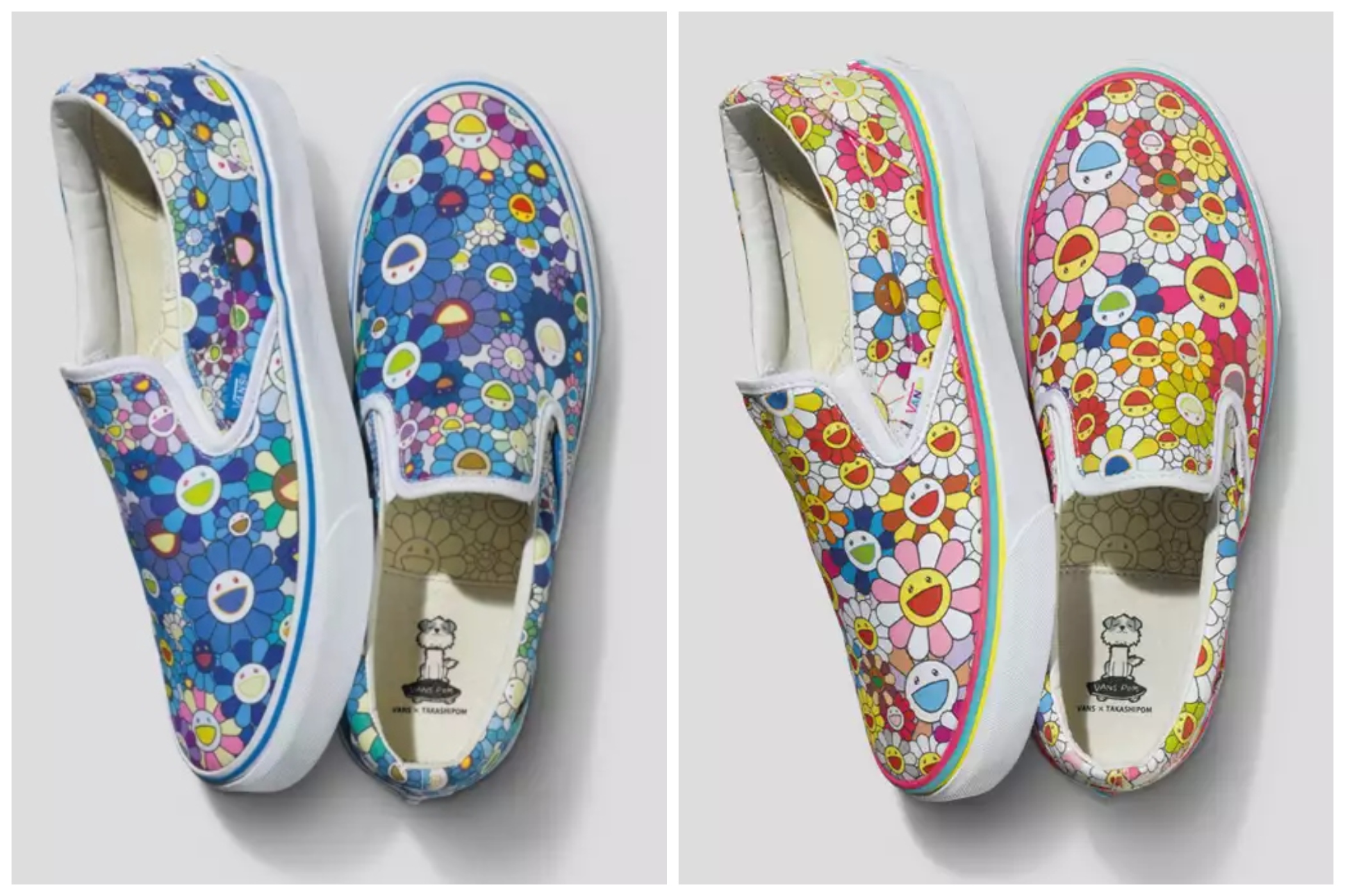 Mẫu giày kết hợp giữa Vans với Takashi Murakami