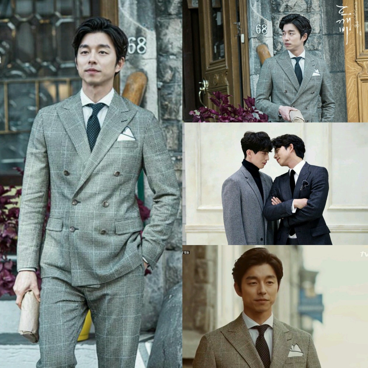 thời trang phim goblin gong yoo formal