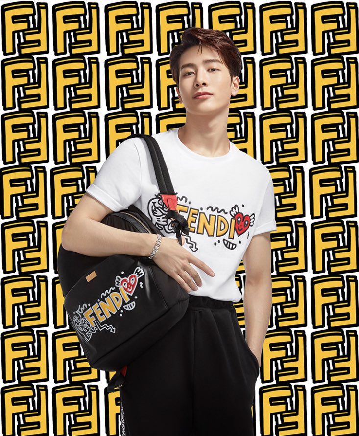 thoi trang jackson wang fendi qixi - elle man