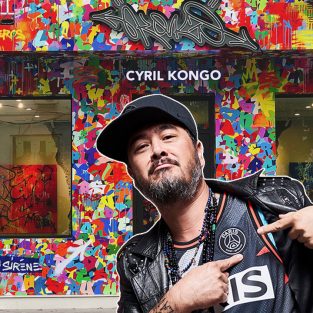 Nghệ sĩ Graffiti gốc Việt Cyril Kongo mở phòng triển lãm tại Hà Nội