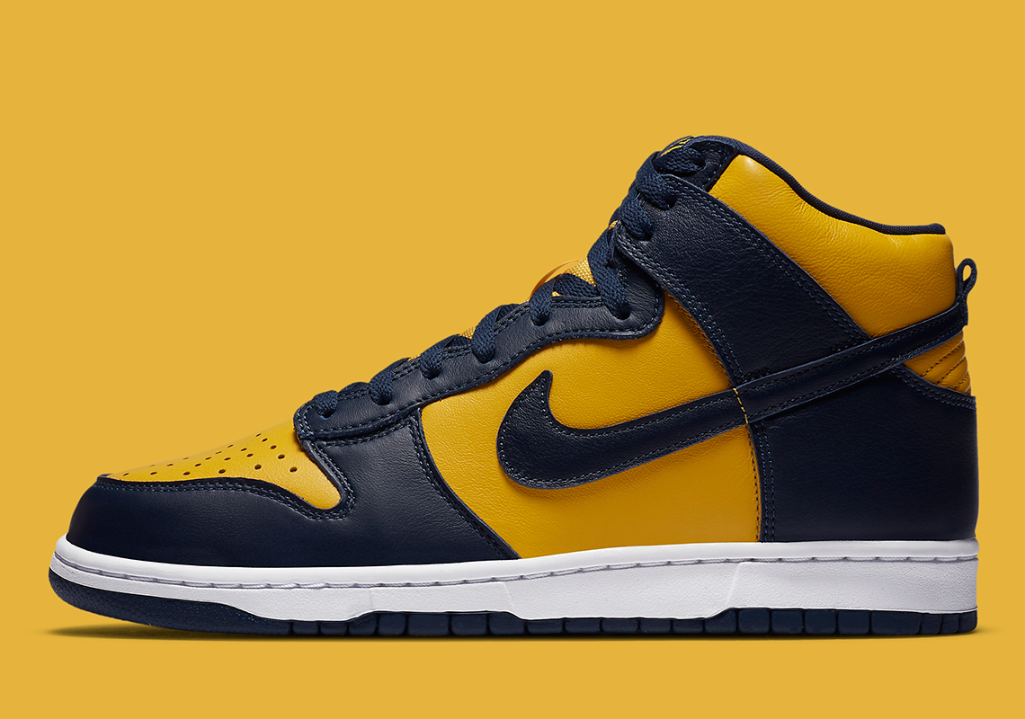 giày thể thao 21-28.9.2020)- 2. nike dunk high sp “michigan” -elleman(8)