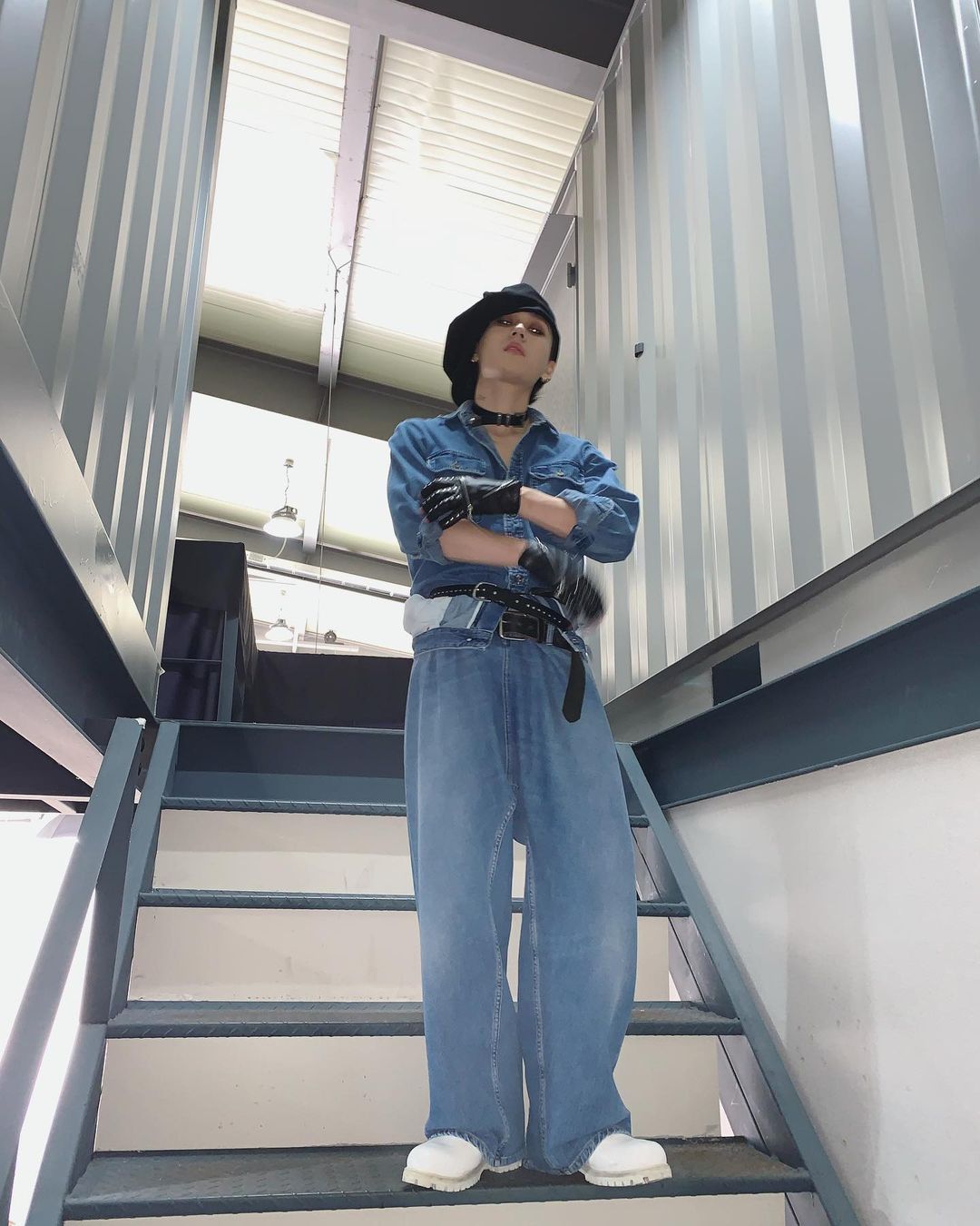 ngôi sao e'dawn mặc đồ denim