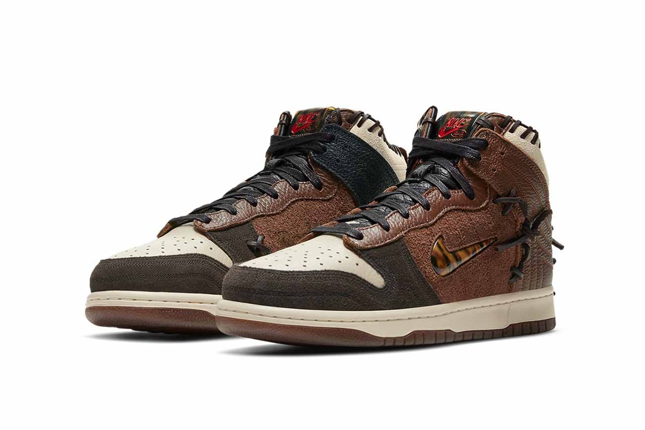 bodega Nike Dunk High fauna brown