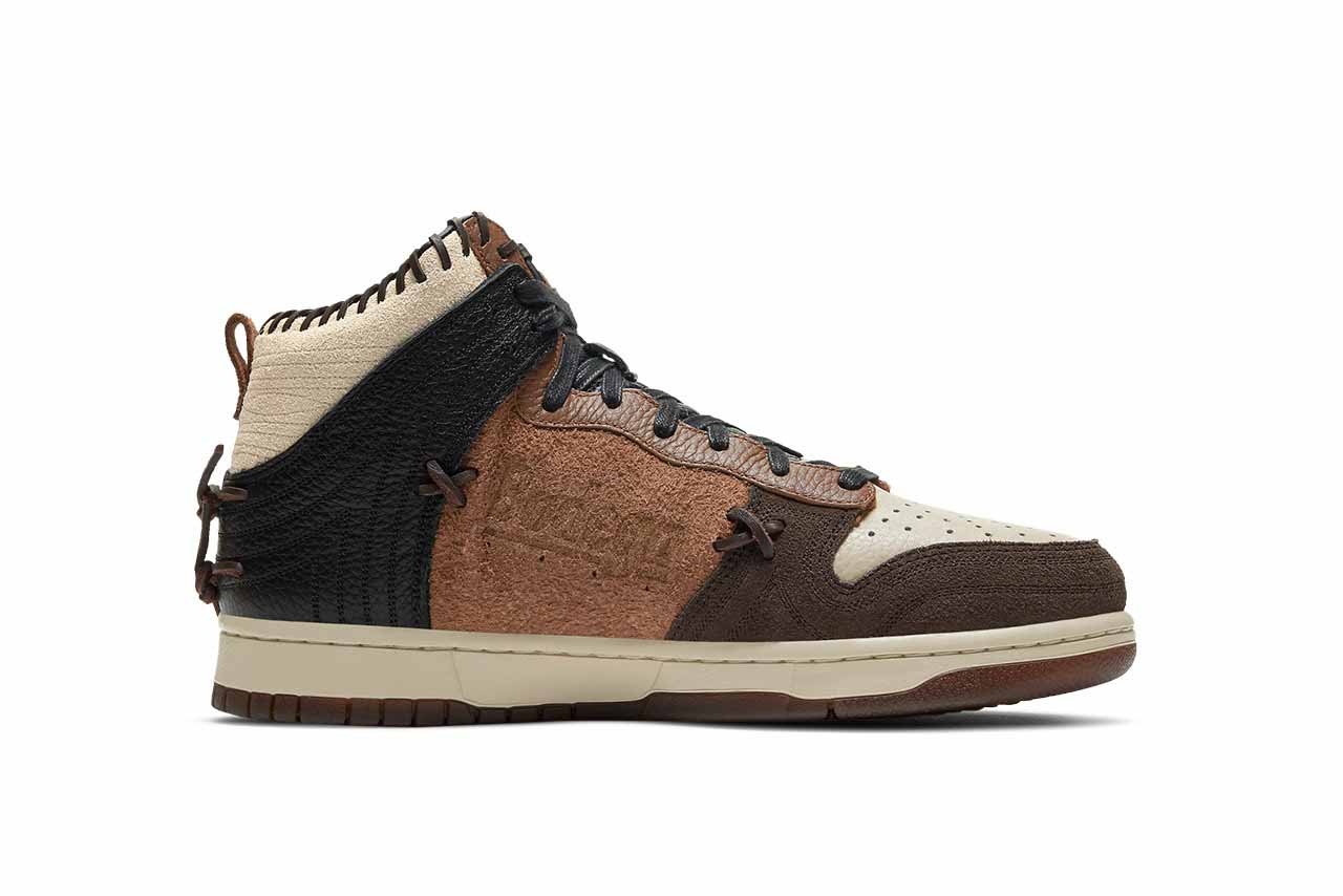 bodega Nike Dunk High fauna brown