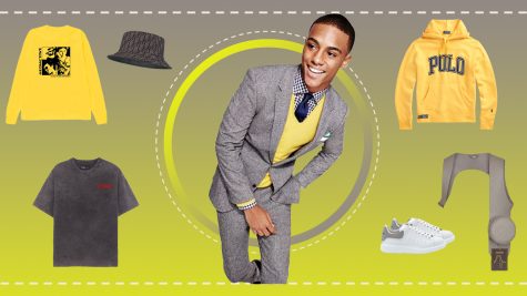 ELLE Man Style Calendar: Chào năm 2021 cùng sắc xám - vàng (Pantone)