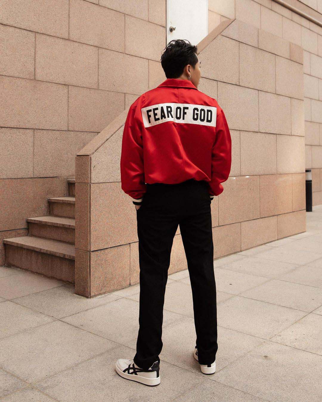 thời trang sao nam hoàng ku mặc fear of god