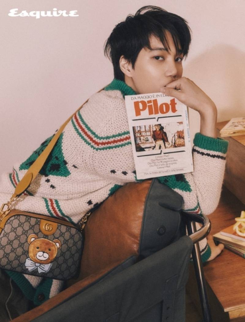 exo kai thoi trang cao cap gucci 1 - elle man