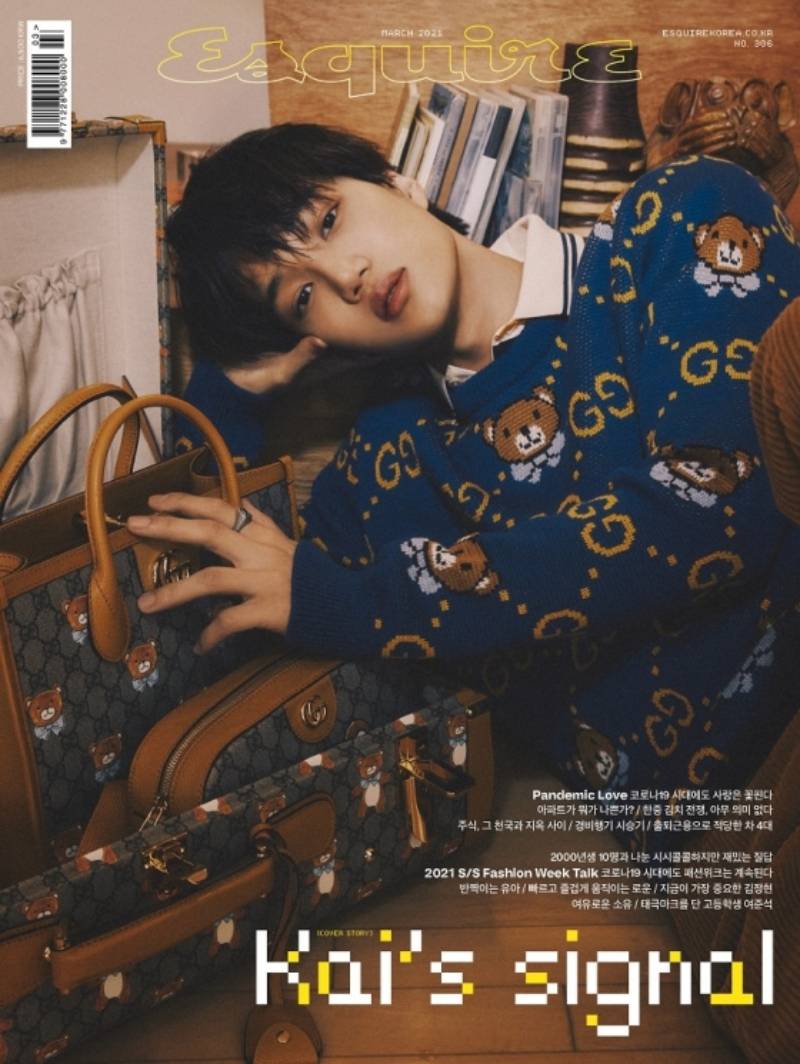 exo kai thoi trang cao cap gucci 3 - elle man