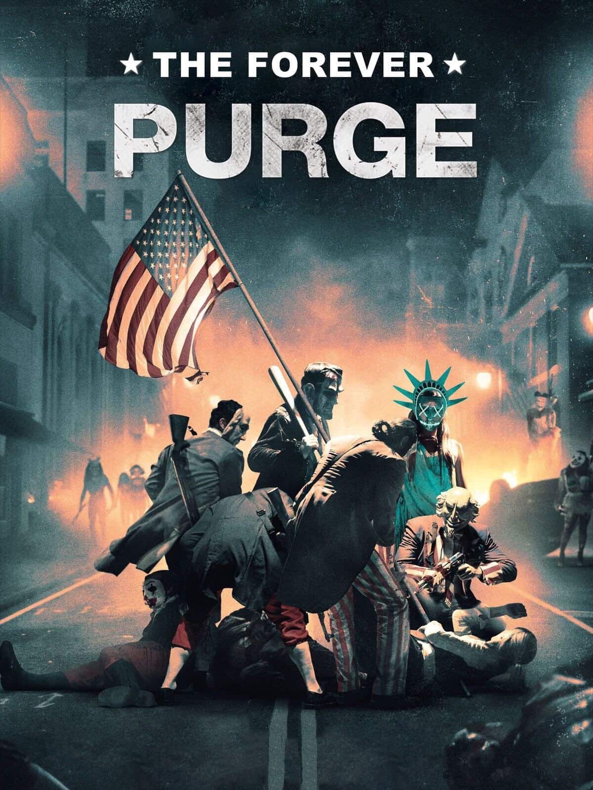 poster phim viễn tưởng The Forever Purge.