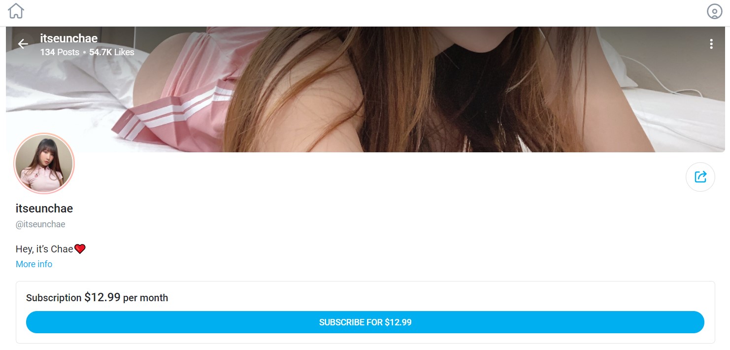 Itseunchae only fans