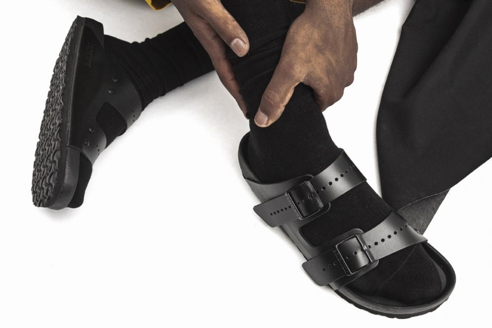 giày sandals Rick Owens x Birkenstock Arizona