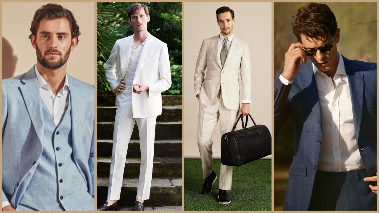 Suit vải linen – Sự thanh lịch của quý ông mùa Hè