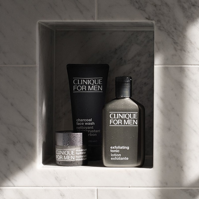 Clinique for Men Face Scrub.