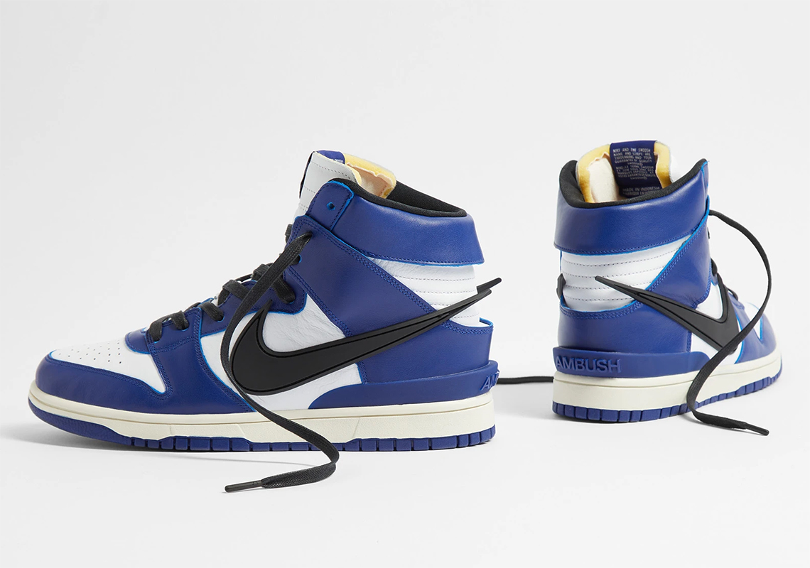 AMBUSH X Nike Dunk High "Royal Blue"