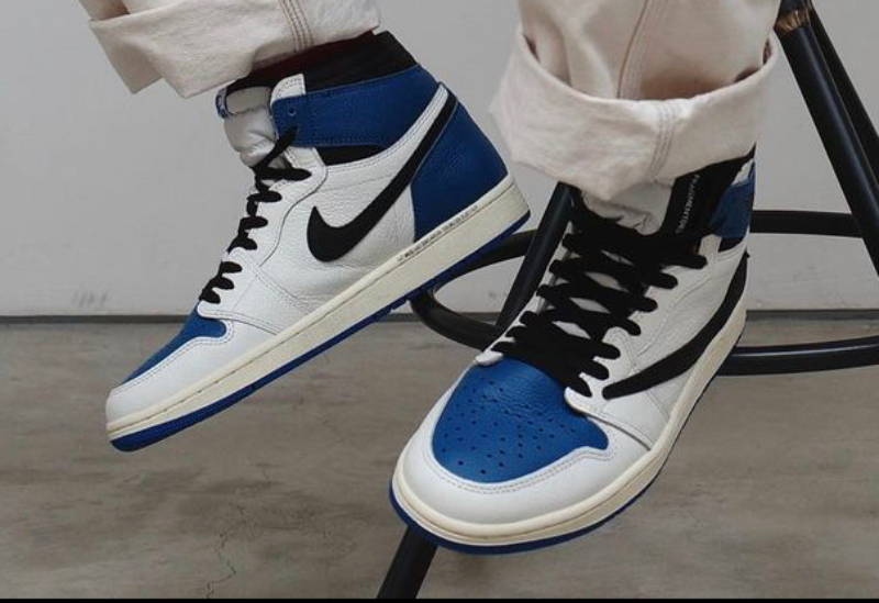 Air Jordan 1 Jordan 1 Military Blue Nike x Travis Scott x Fragment Design