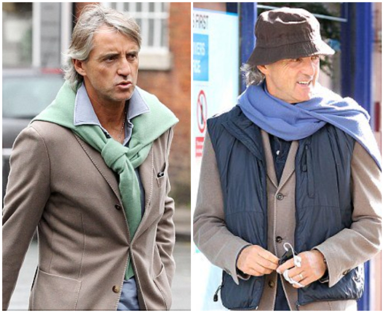 Roberto Mancini và phong cách phối đồ layering