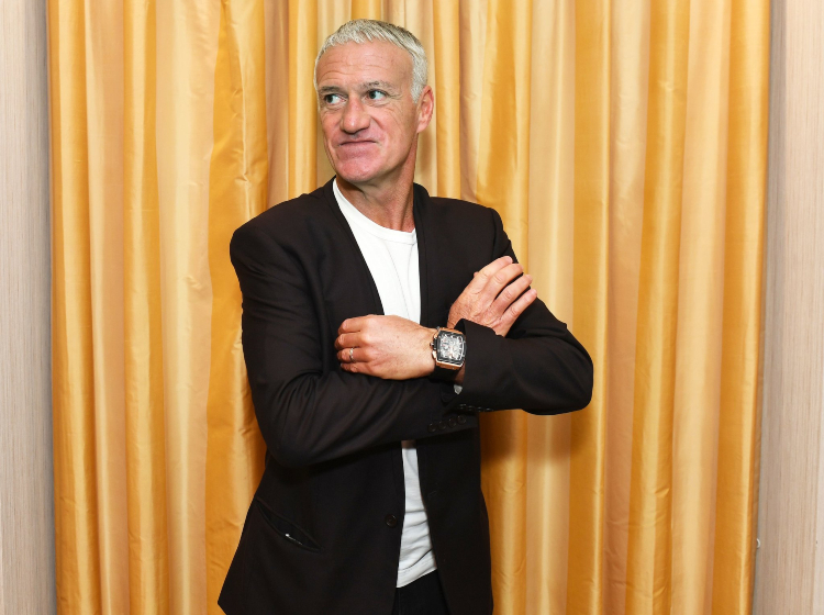 Didier Deschamps đeo đồng hồ Hublot