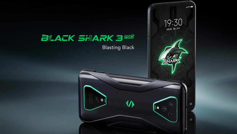 Điện thoại gaming màu đen Black Shark