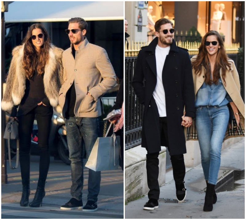 Gu ăn mặc tinh tế của Kevin Trapp và Izabel Goulart