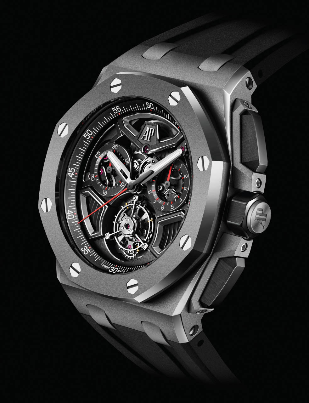 Audermars Piguet Royal Oak Offshore Selfwinding Flying Tourbillon Flyback Chronograph - elle man 2