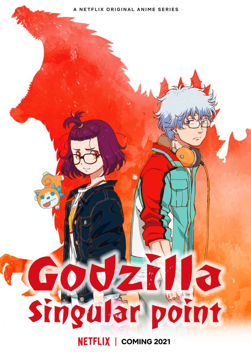 2 nhân vật chính Yun Arikawa và Mei Kamino - phim Godzilla Singular Point.