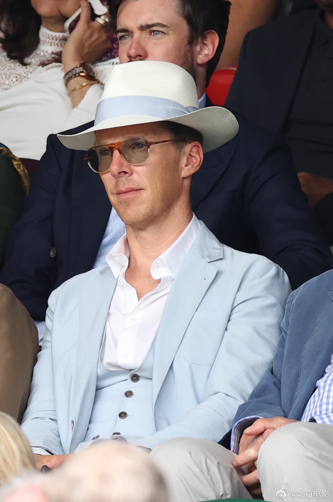 thời trang Benedict-Cumberbatch tại Wimbledon