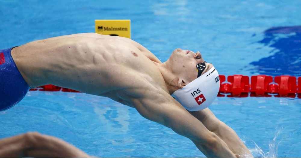 Roman Mityukov vận động viên bơi ngửa Olympic 2020