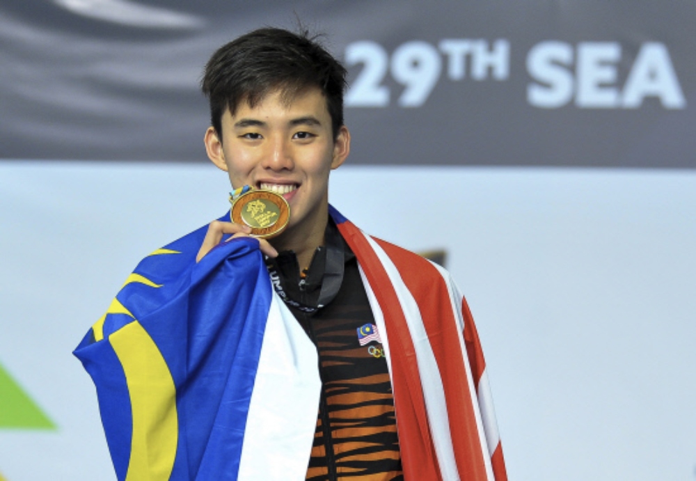 Welson Sim tham gia Olympic