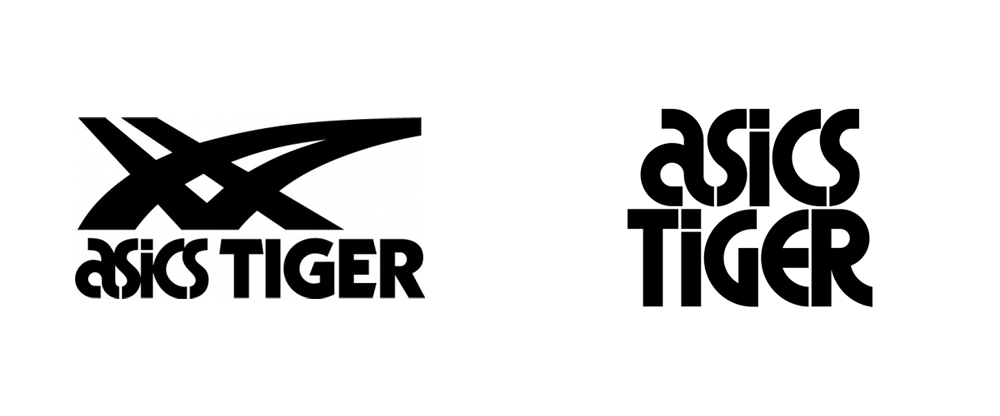 logo Asics Tiger.