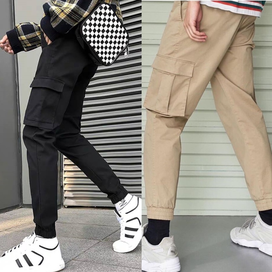 Quần kaki Saigonese túi hộp co giãn form unisex