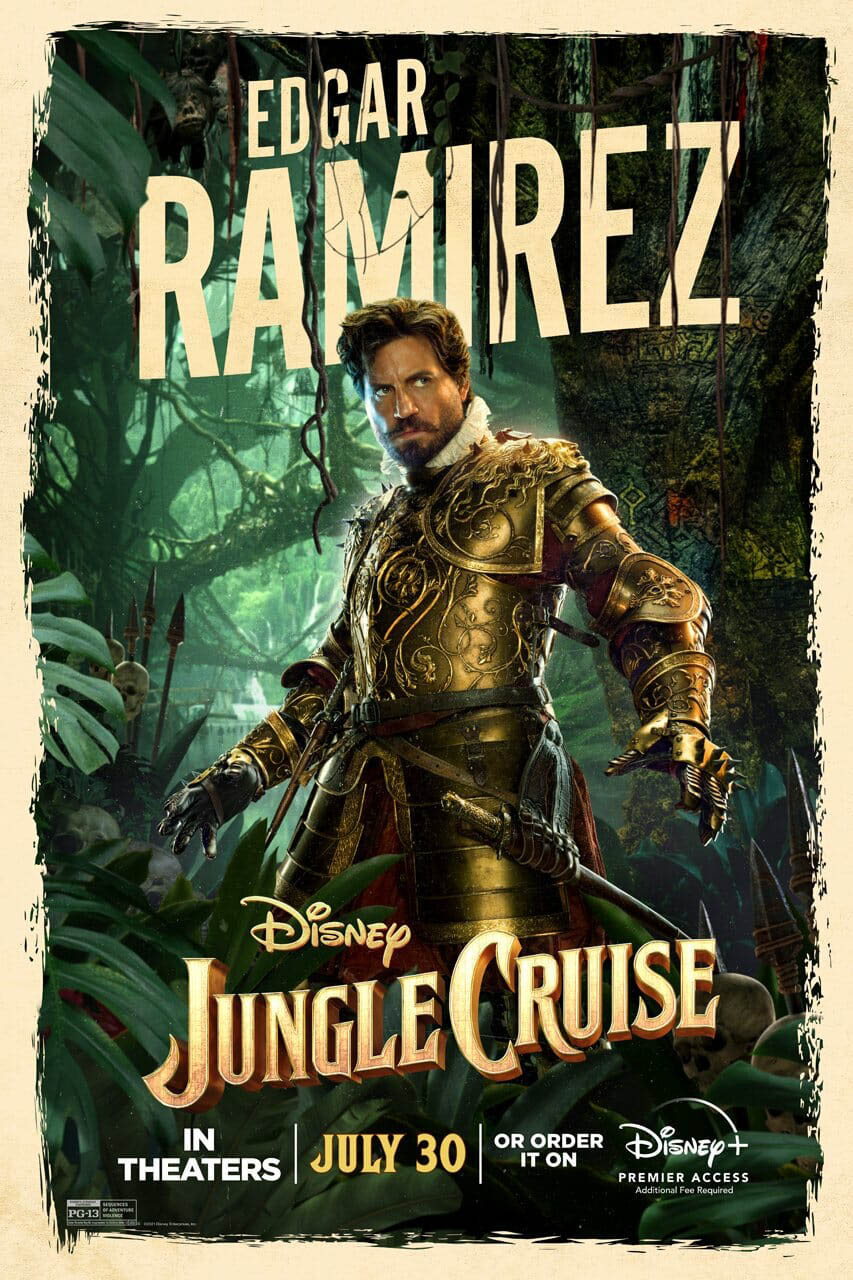 jungle cruise - Édgar Ramírez
