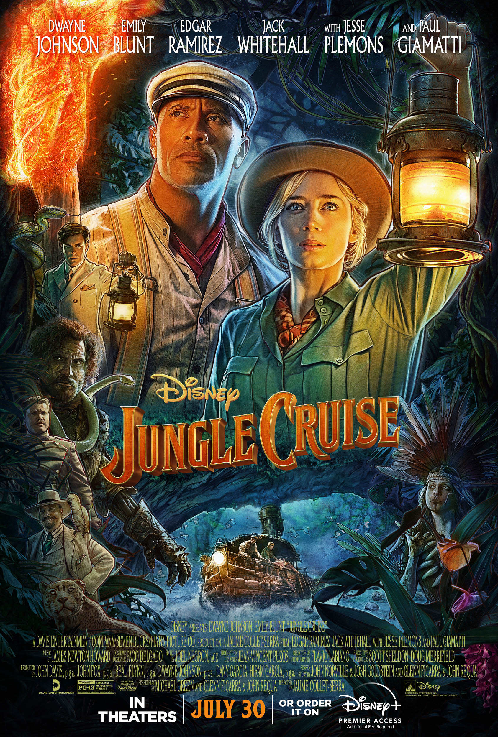 poster phim jungle cruise