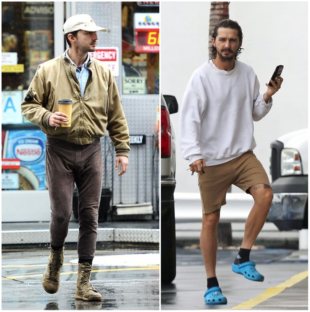 Shia LaBeouf với phong cách Normcore