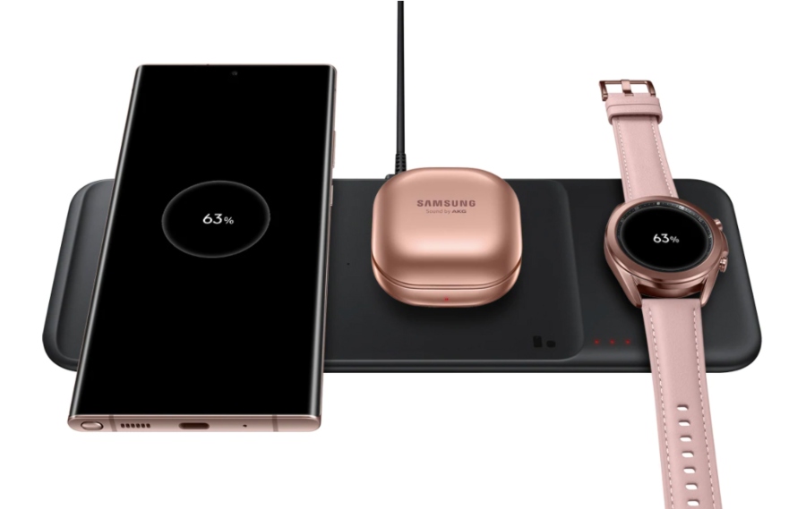 Samsung Wireless Charger Trio 2020 sạc dự phòng