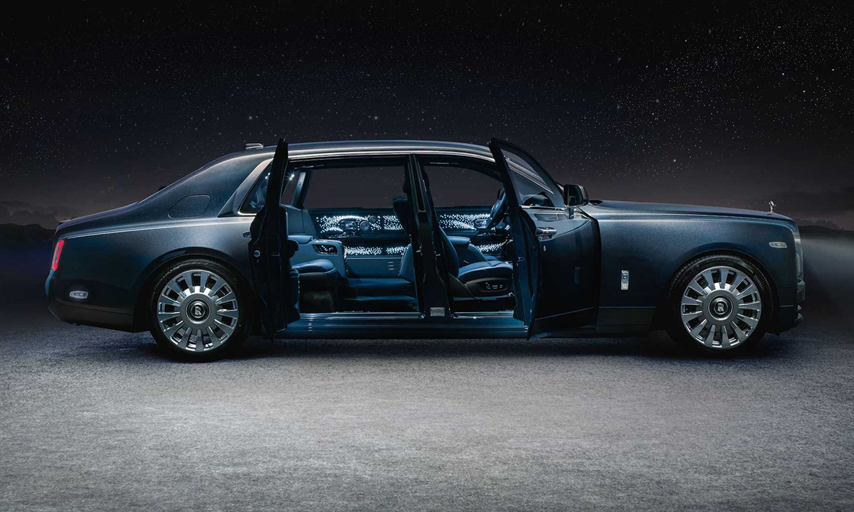 logo thương hiệu Rolls-Royce Phantom tempus
