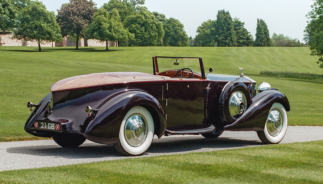 Rolls-Royce Phantom II Continental Dropdead Coupé (1934).