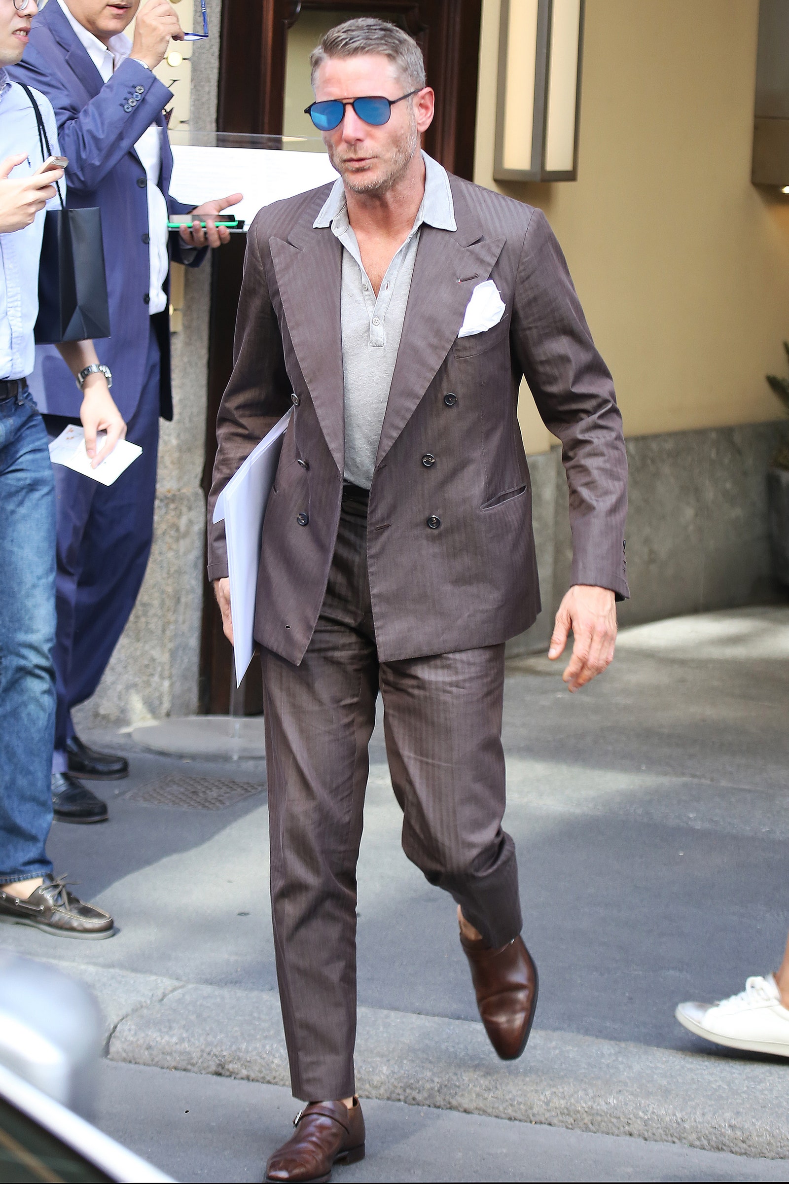 Lapo Elkaan street style 