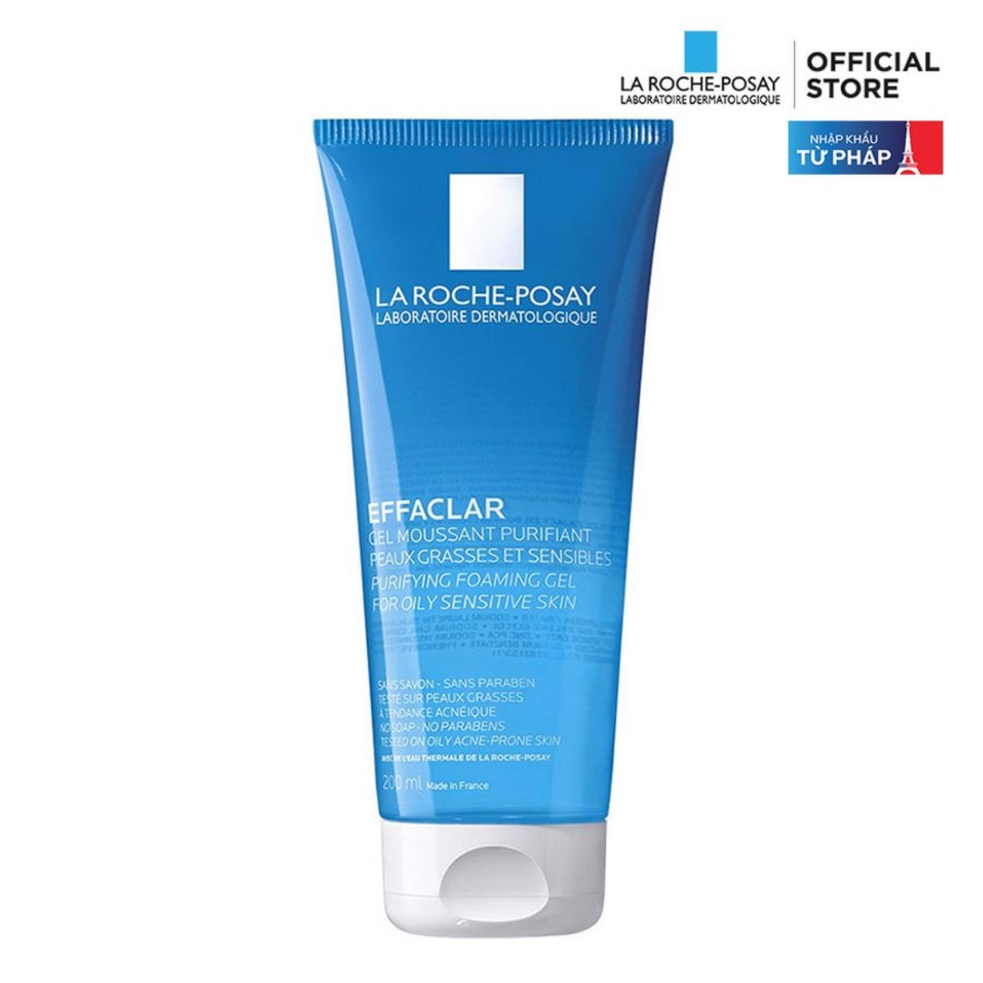 La Roche-Posay Effaclar Foaming Gel làm dịu da kích ứng