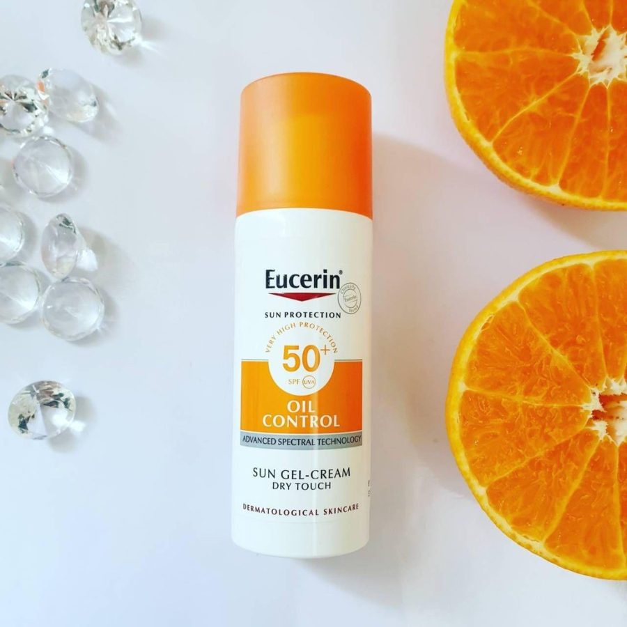 Eucerin Sun Xhel-Cream Dry-Touch Oil Control Krem kundër diellit