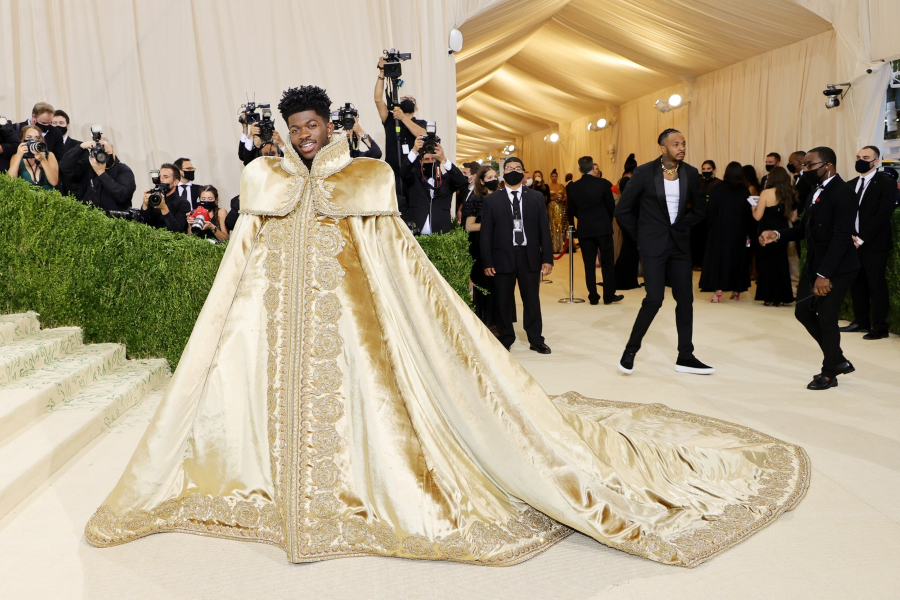 Lil Nas X ấn tượng tại Met Gala 2021