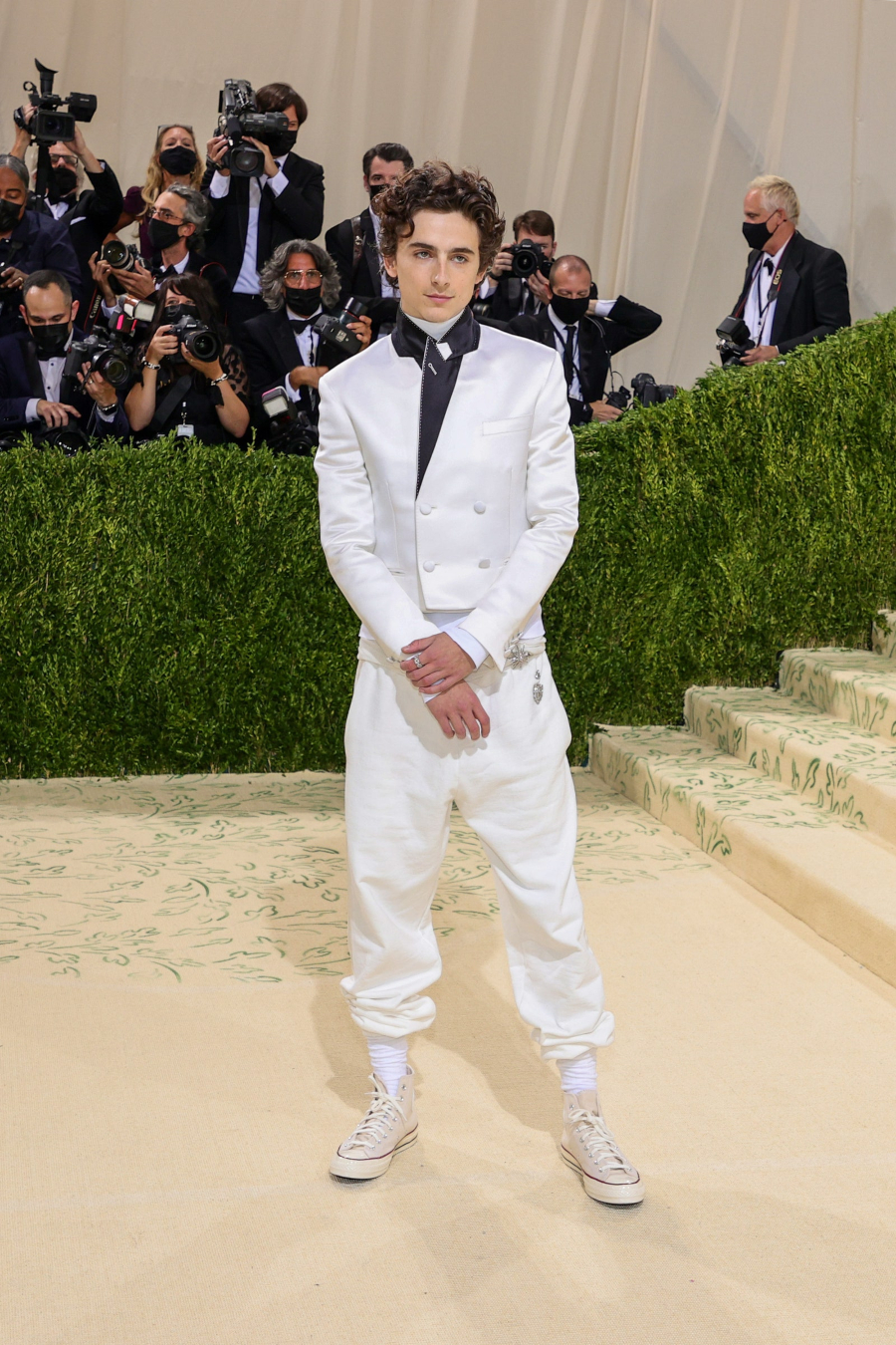 Nam diễn viên Timothée Chalamet tham dự met gala