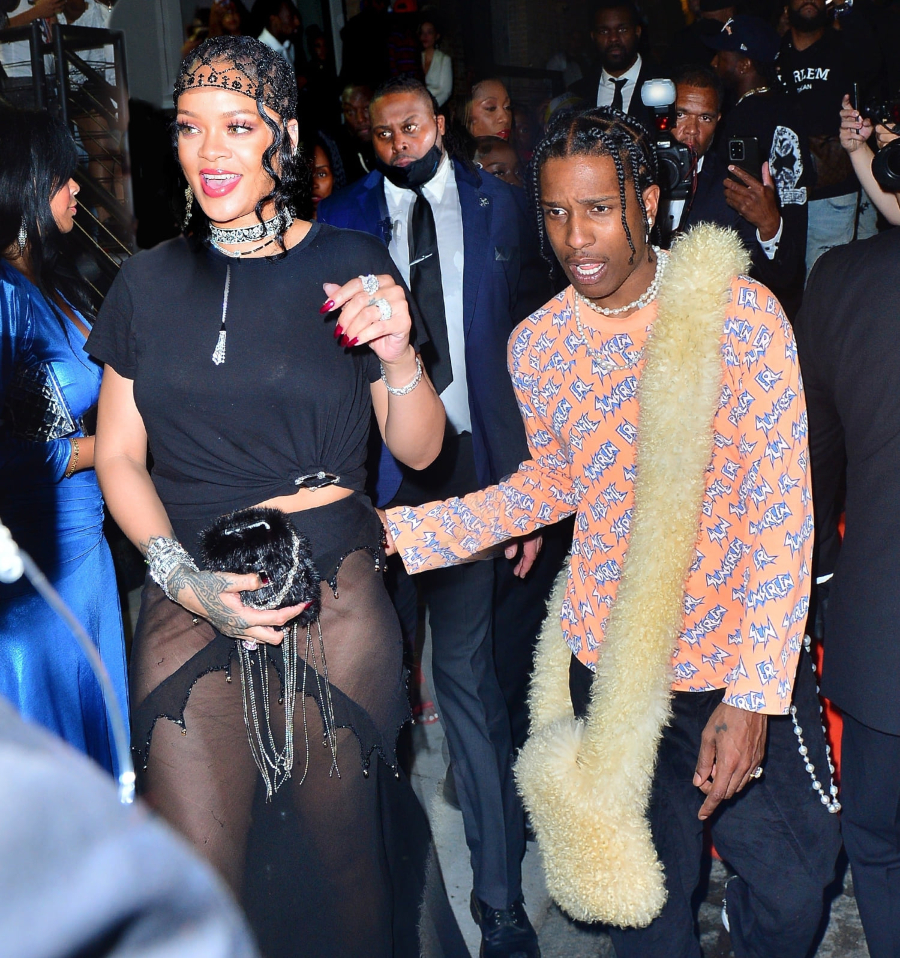 Cặp đôi Rihanna và Asap Rocky 