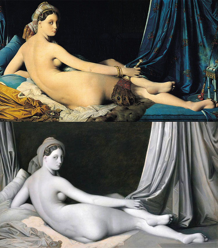  "Grande Odalisque" (1814) 