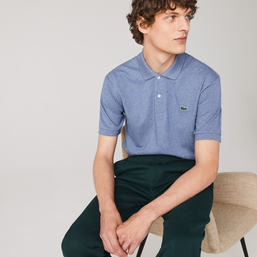 Marl Lacoste Classic Fit Polo Shirt