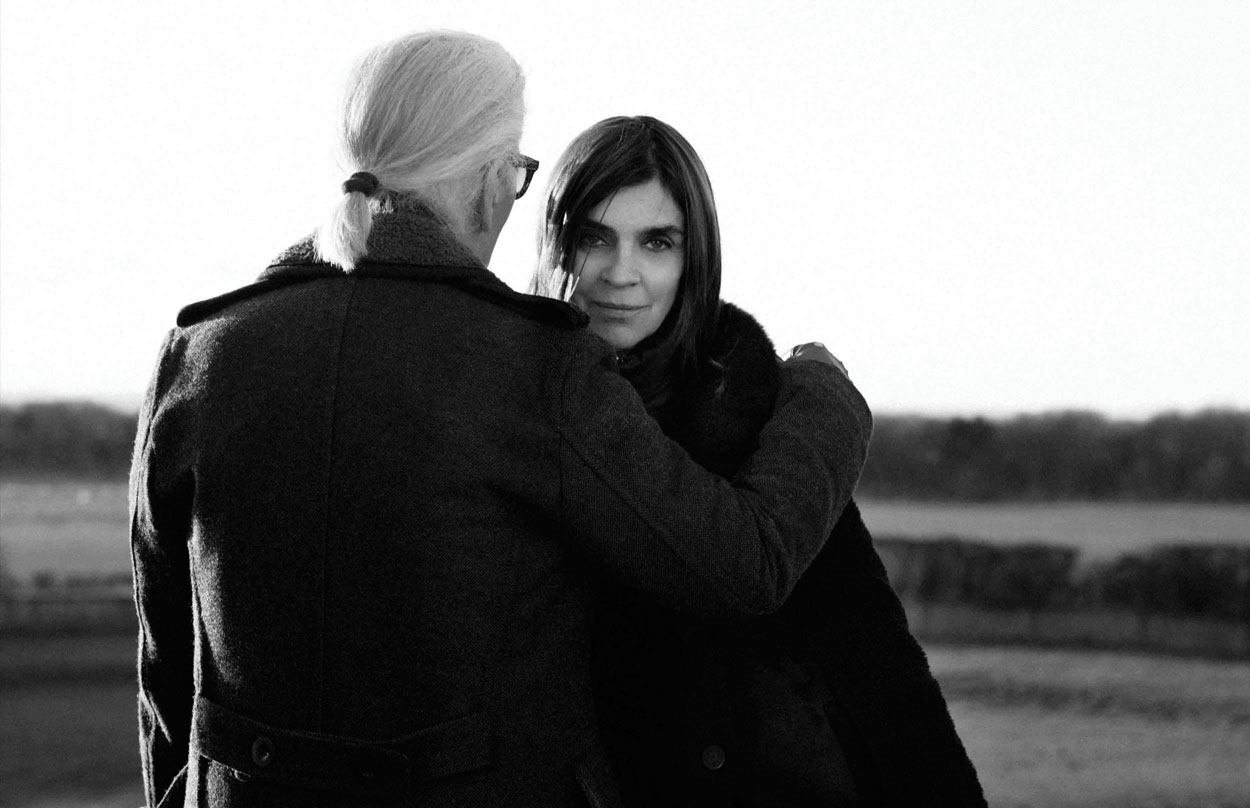 Carine Roitfeld và Karl Lagerfeld