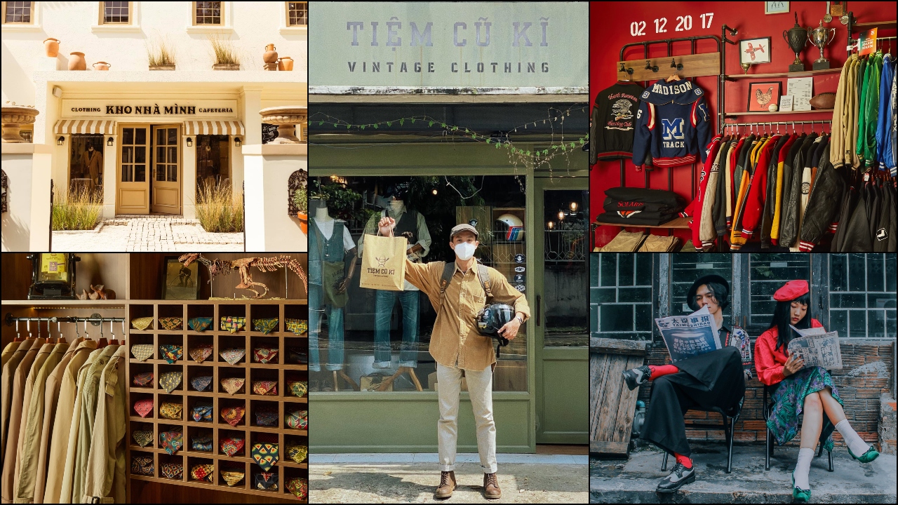 Top Cửa Hàng Đồ Vintage Cực Chất Tại Sài Gòn 2021 | Elle Man
