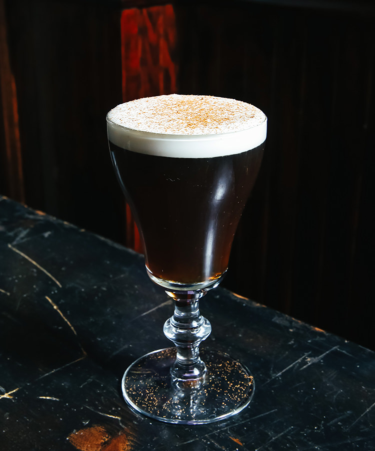Cocktail Irish coffee 